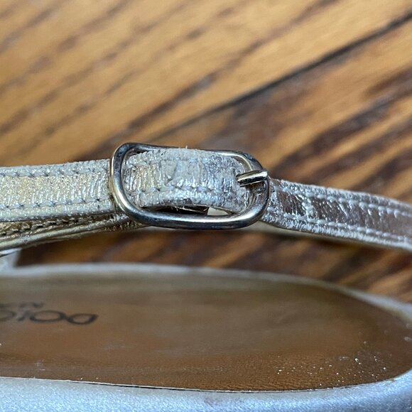 Dolce & Gabbana Beige Slingbacks with Gold Accent, EU 40 - Picture 14 of 16